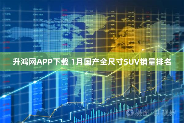 升鸿网APP下载 1月国产全尺寸SUV销量排名